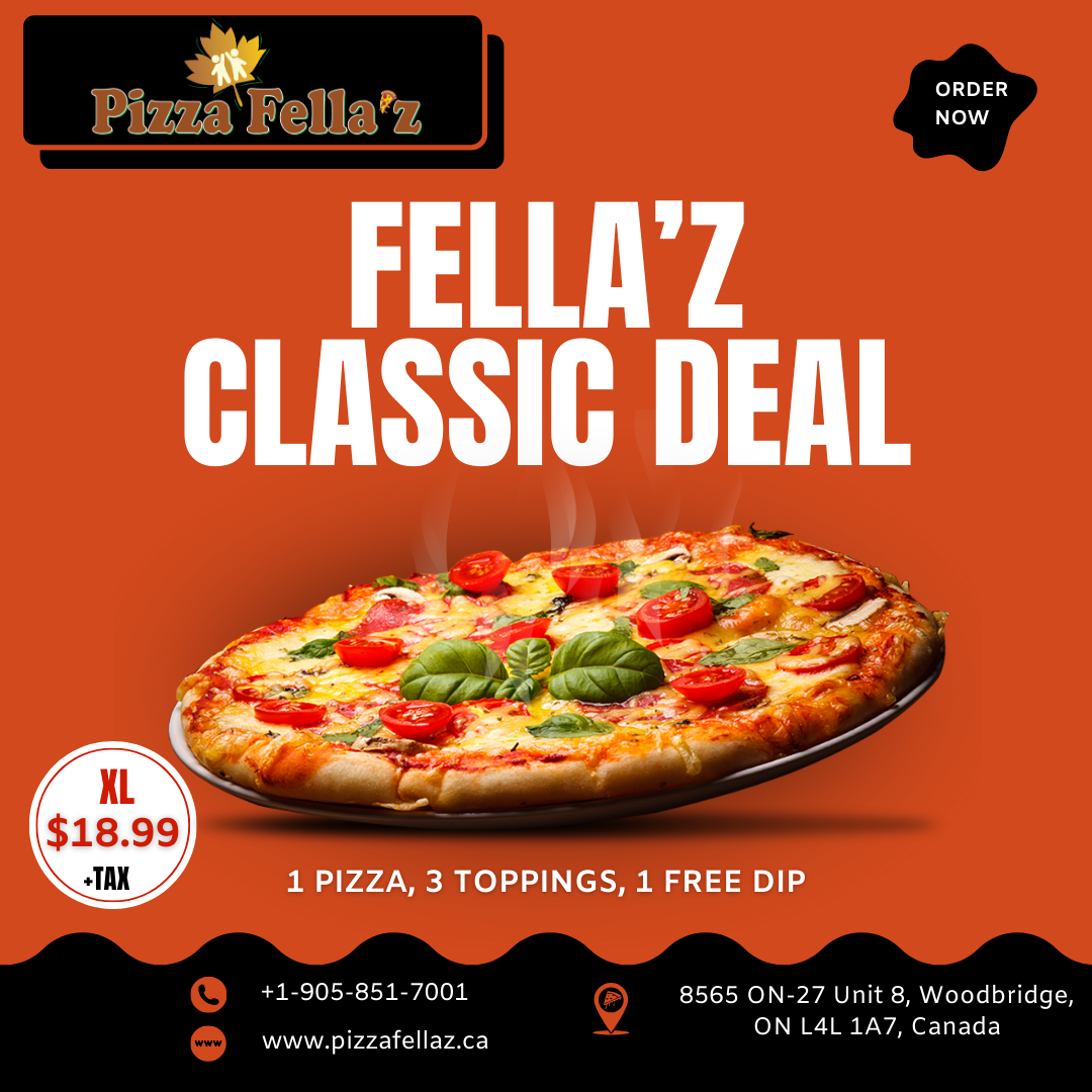 FELLA’Z CLASSIC DEAL-special offers-pizzafellaz