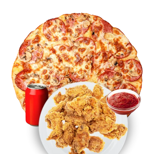 Pizza & Wings Deal (L)