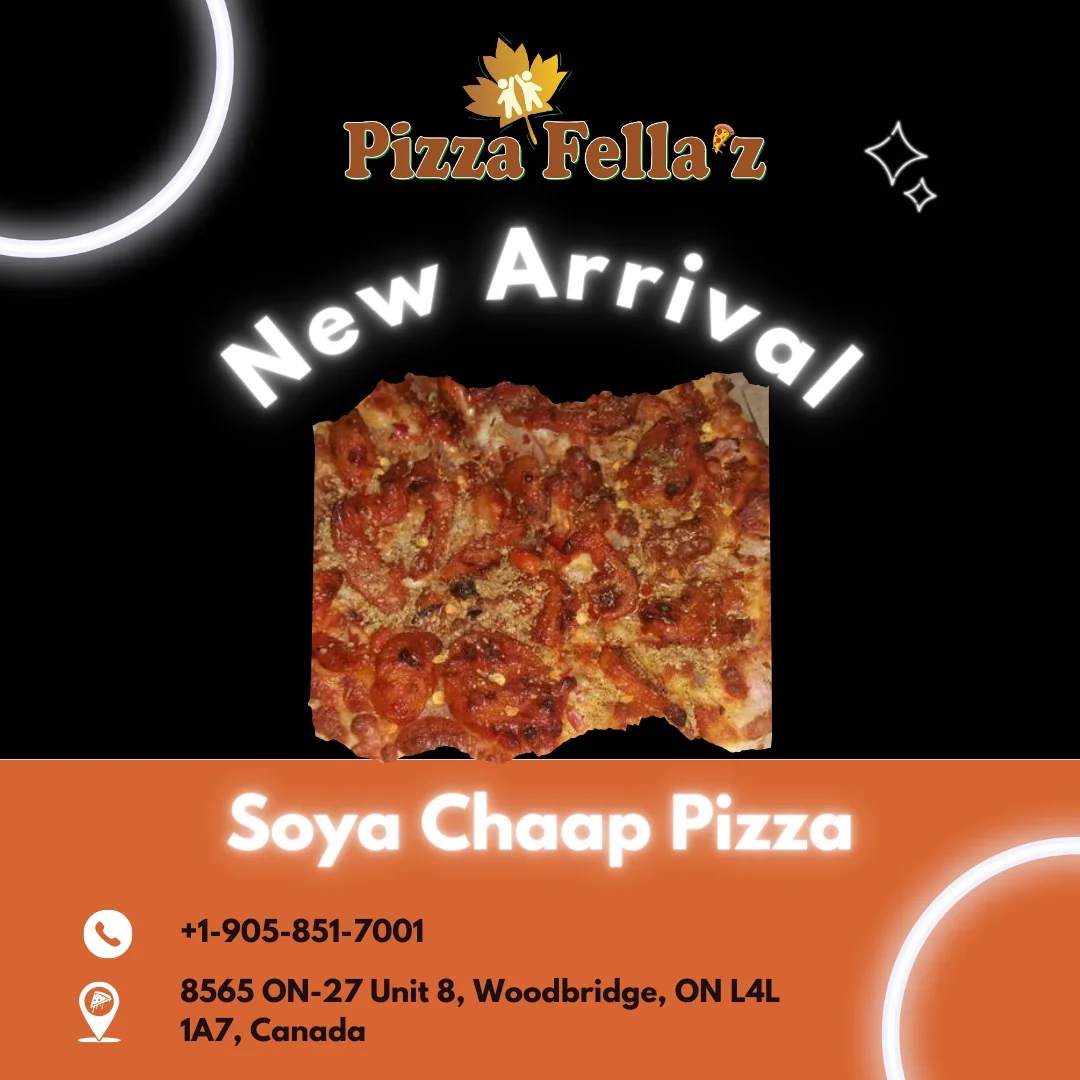 Soya-chaap-pizza
